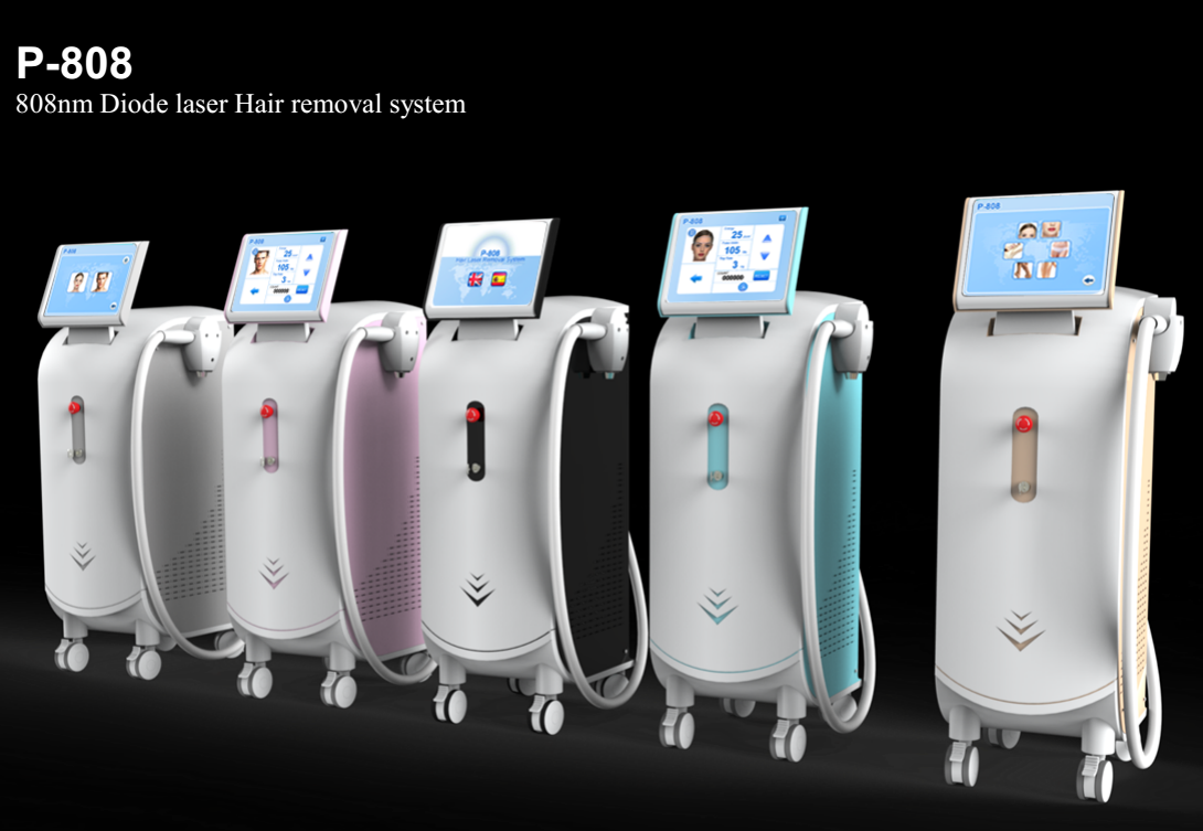 808nm Diode Laser Hair Removal Machines 