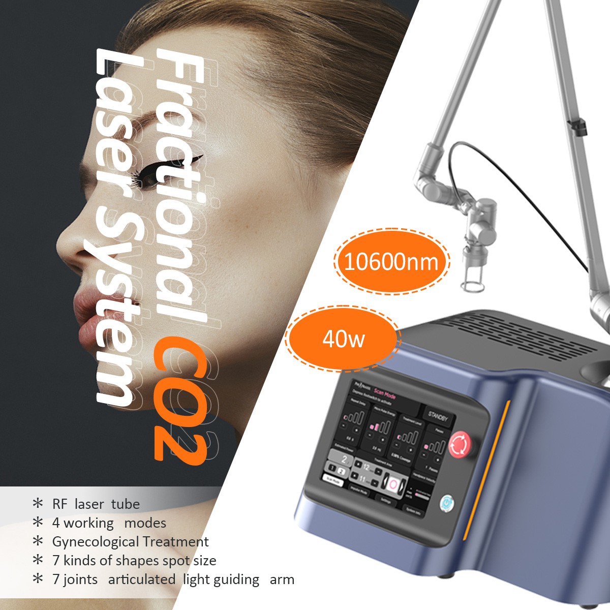 Co2 Laser Skin Machine Co2 Laser Skin Machine
