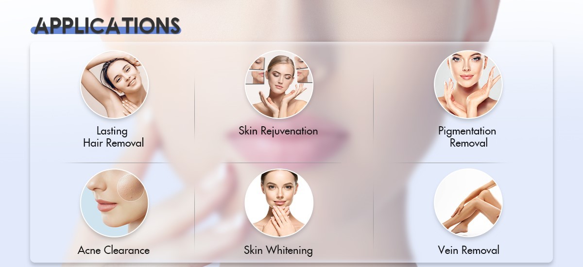 IPL Skin Whitening Acne Removal Machine IPL Skin Whitening Acne Removal Machine