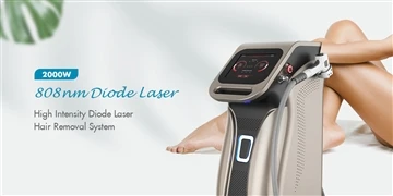 High Intensity 2000W 808Nm Professional Painless Diode Laser Hair Removal Mac...