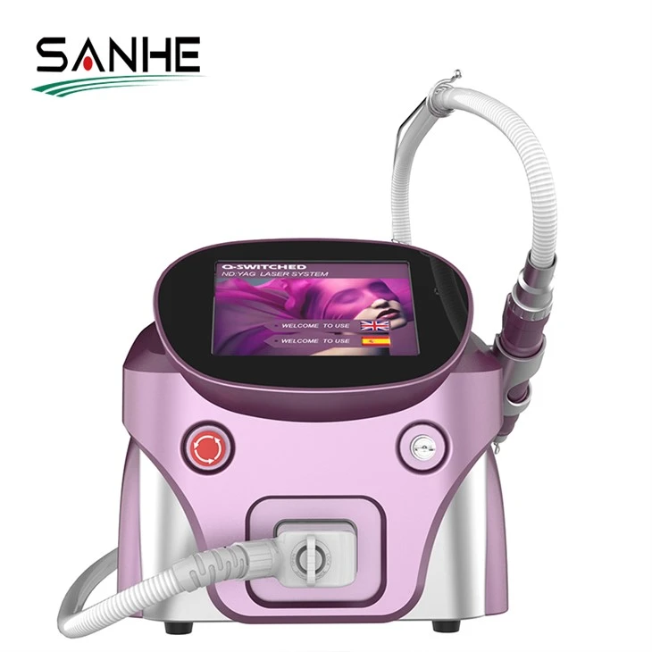 Portable Picosecond Laser For All Color Tattoo Treatment /skin Rejuvenation Pico Device