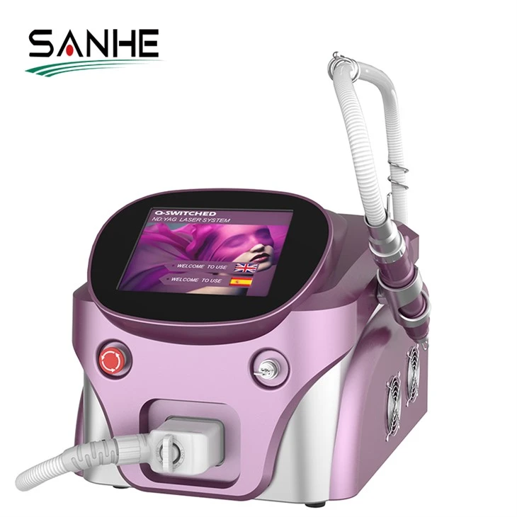 Portable Picosecond Laser For All Color Tattoo Treatment /skin Rejuvenation Pico Device